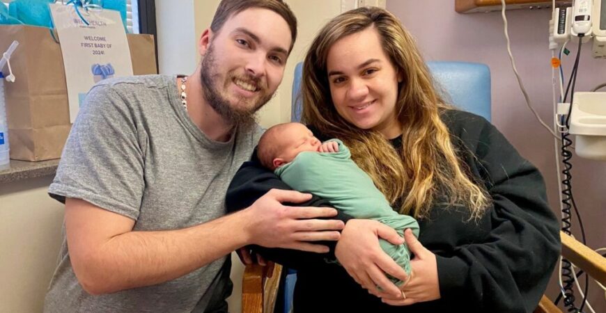 Duplin welcomes first baby born in 2024