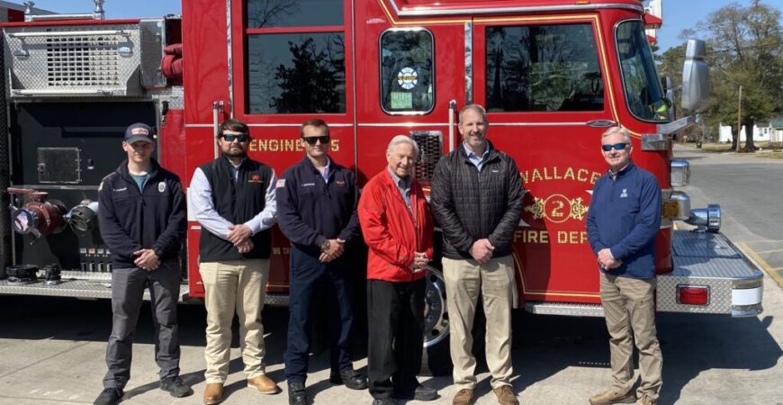 Murphy Family Ventures makes big donation to Wallace Fire Department