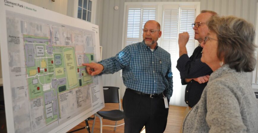 Wallace citizens get a chance to give feedback on Clement Park plans