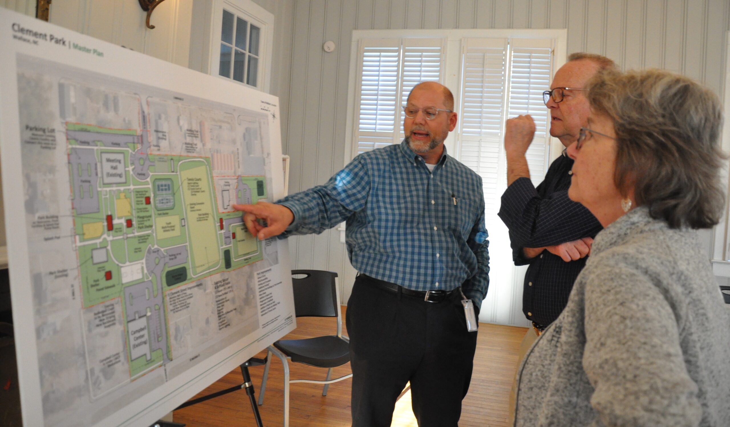 Wallace citizens get a chance to give feedback on Clement Park plans