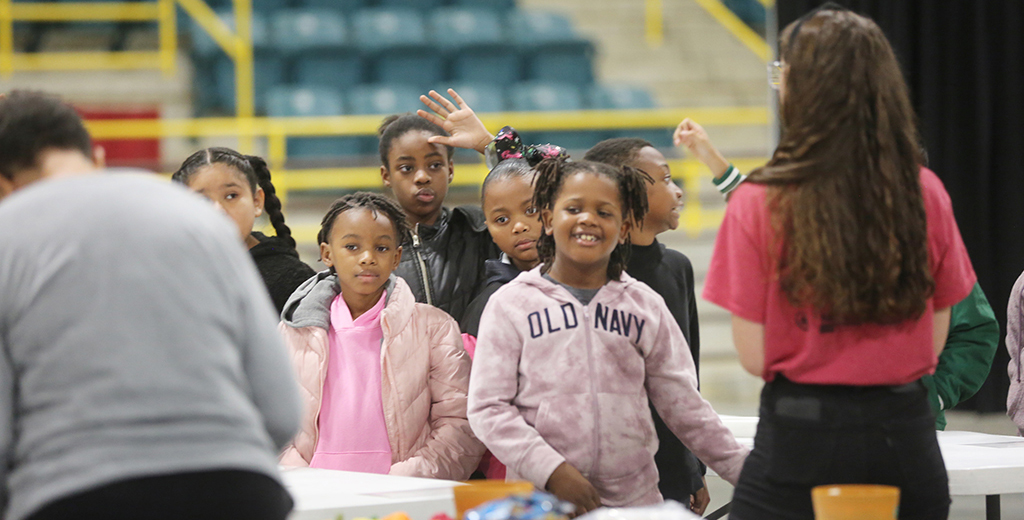 Second graders learn about agriculture