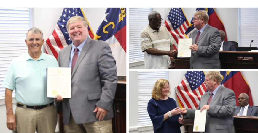 Duplin honors 3 local Governor’s Volunteer Service Award recipients