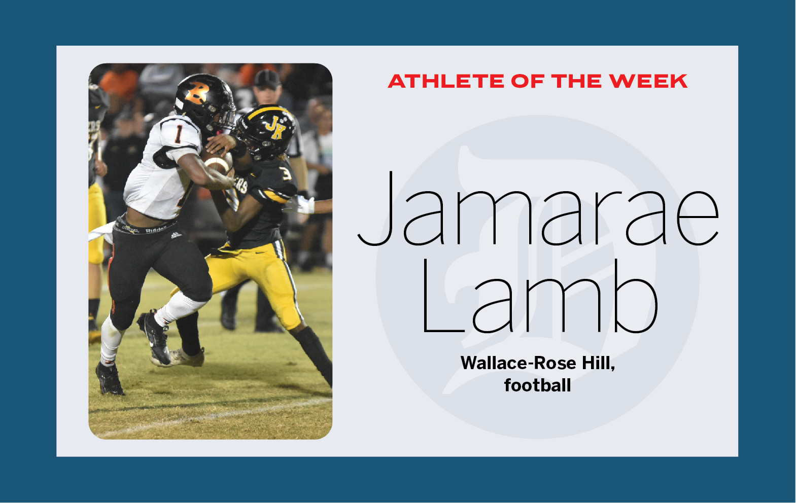 Athlete of the Week: Jamarae Lamb