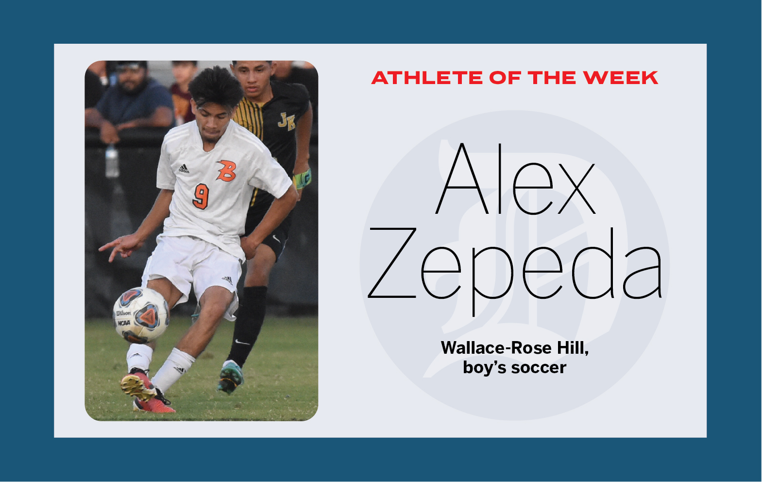 Athlete of the Week: Alex Zepeda