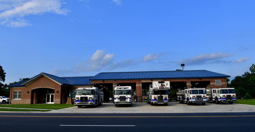 New Rose Hill Volunteer Fire Department now open