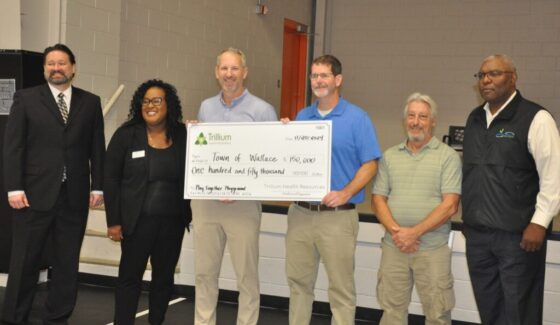 Trillium Health Wallace check presentation