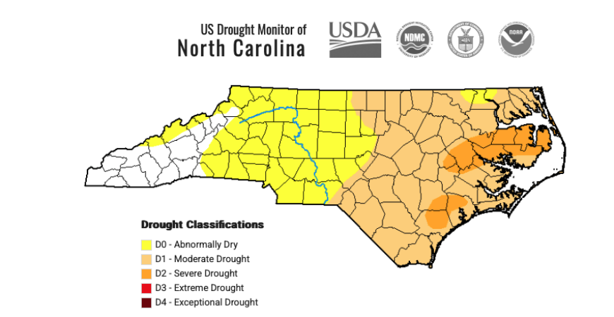 Duplin County experiencing severe drought 