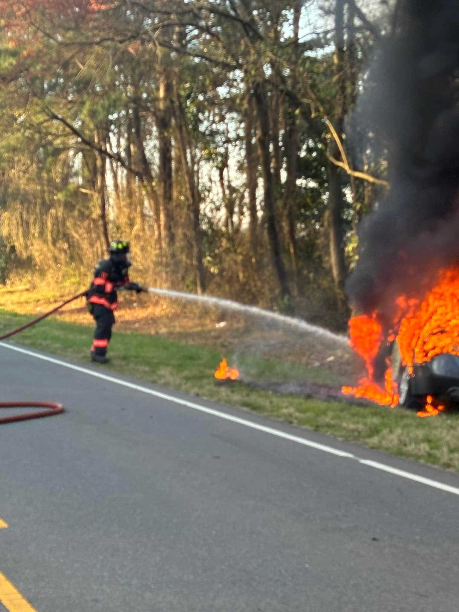 Volunteer firefighters key to reducing insurance rates