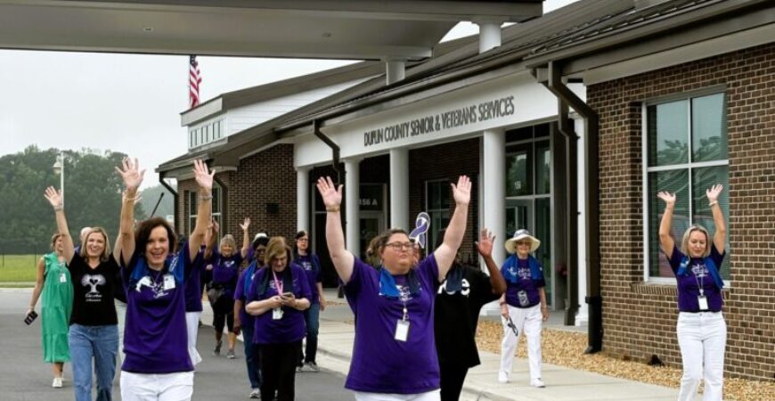 Community walk shines light on elder abuse