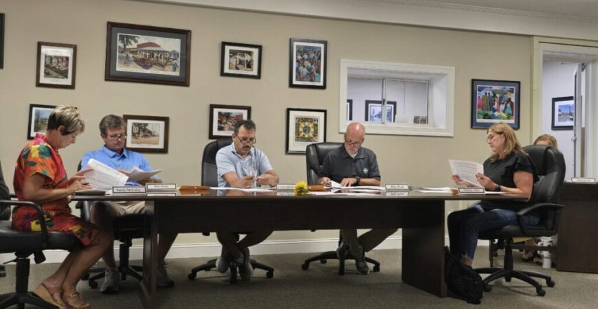 Faison tackles resignations, delinquent taxes and road repairs at July meeting