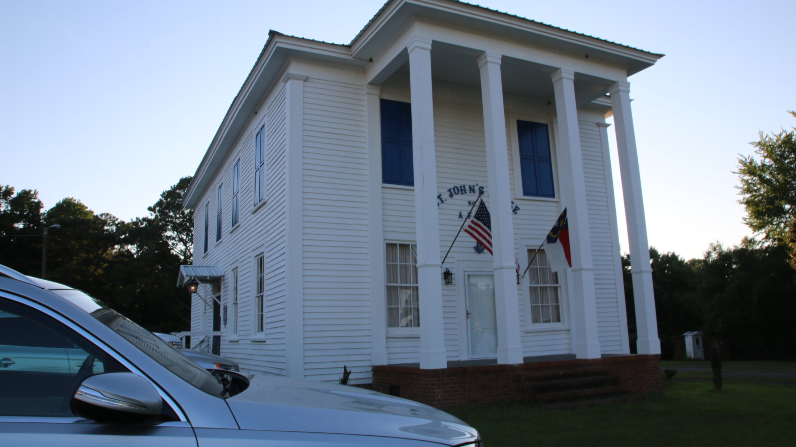 The history of the Masons in Kenansville dates back long before the construction of their prominent lodge in the downtown area in 1860. The building was actually moved to the center of the current lot in the 1970s. All photos Mark Grady for Duplin Journal