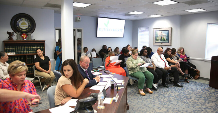 Concerns over staffing, spending drive crowds to commissioners meeting