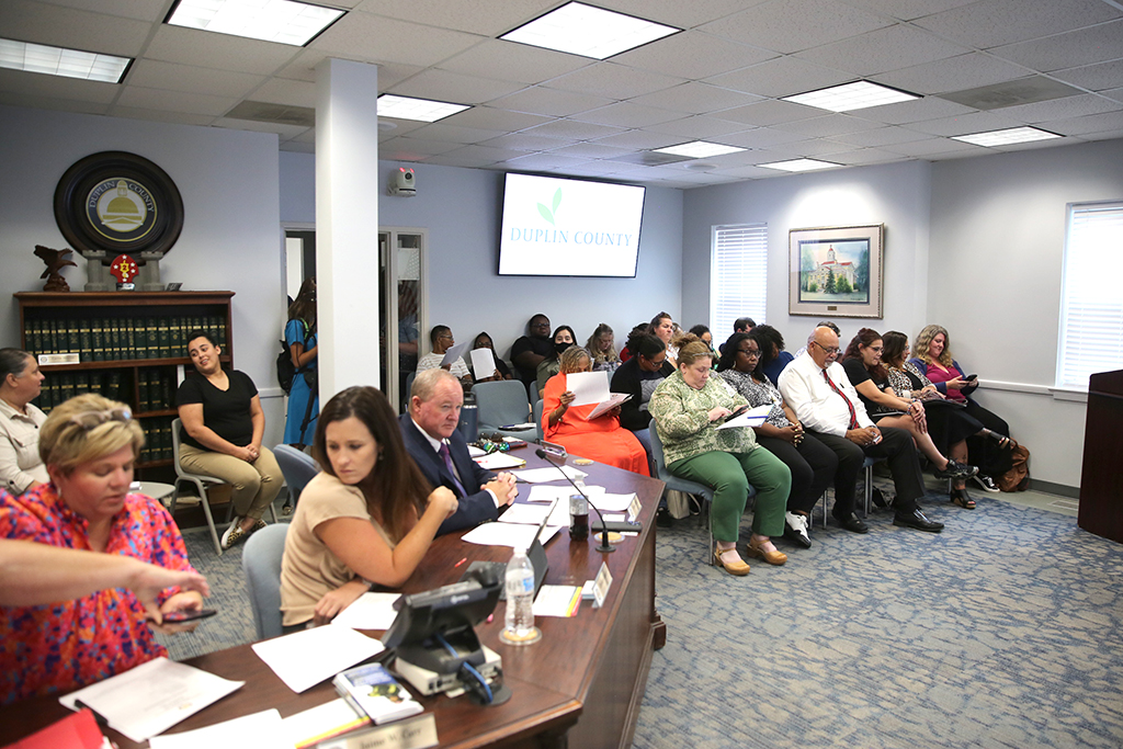 Concerns over staffing, spending drive crowds to commissioners meeting
