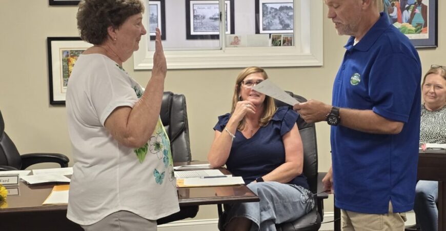 Carolyn Kenyon returns to Faison Town Board as commissioner