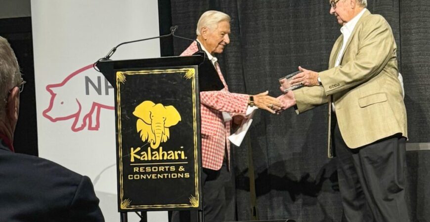 Wendell Murphy joins distinguished ranks of pork industry pioneers