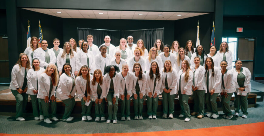 UMO celebrates largest nursing cohort at White Coat Ceremony