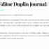 letter to the editor