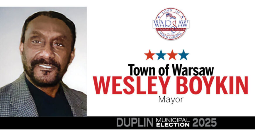 Mayoral candidate Wesley Boykin calls for change