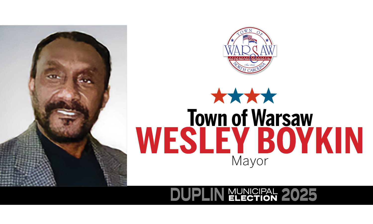 Mayoral candidate Wesley Boykin calls for change