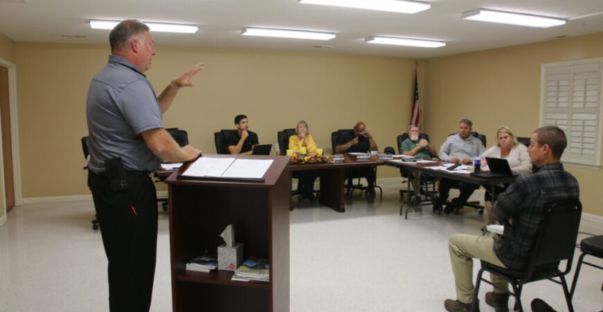 Sewage relief in sight for East Log Cabin Road