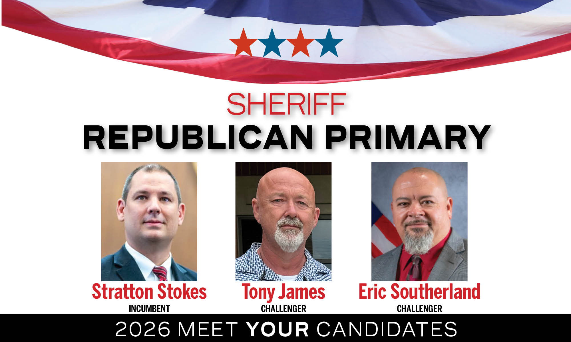 Three Republicans seek Duplin sheriff’s post