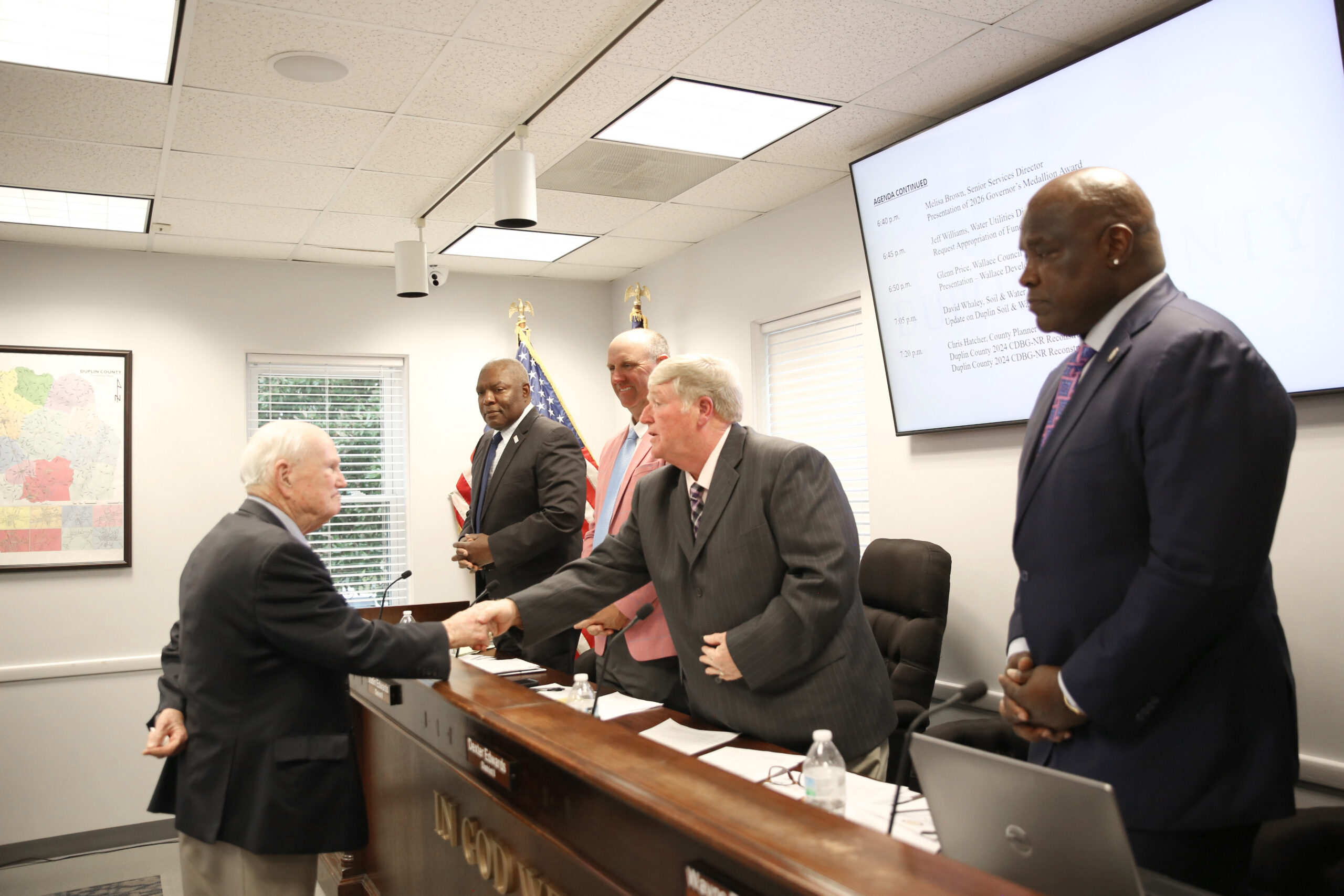 Harvey Knowles recognized for decades of service with governor’s award