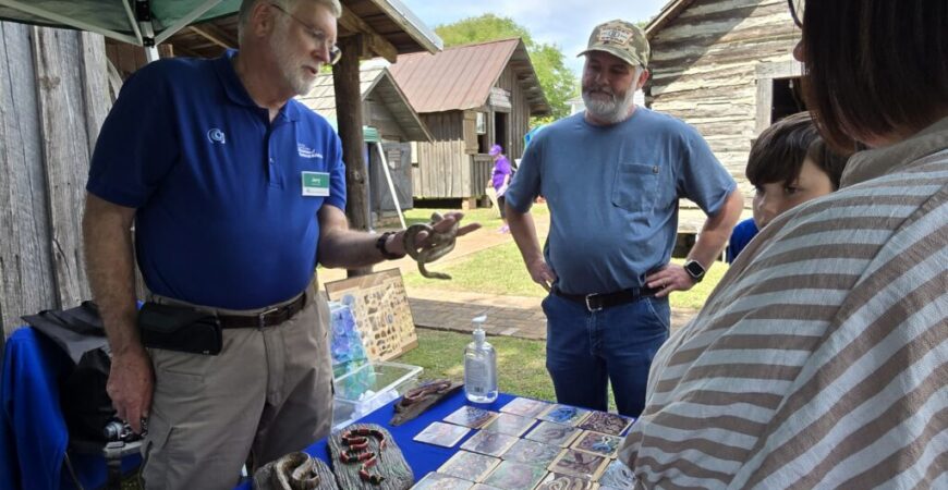 Visitors explore wildlife, fossils, farming